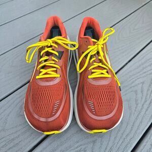 Altra Men's Paradigm 6 Running Shoes Burnt Orange, Size 9.5